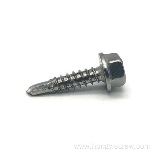 Metal tapping thread Hex Flange Self Drilling Screws